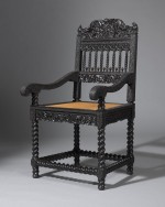 Longleat Ebony Armchair