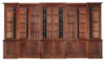 Very large Regency Bookcase