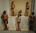 Early-17th Century Carved and Painted Figures with Humberto Poblete-Bustamante, 'Delacroix', 2008-2011.